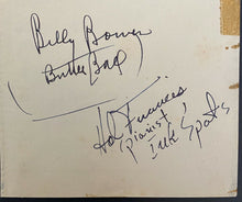 Load image into Gallery viewer, Vintage Doo Wop The Ink Spot Signed Cut Autographed x4 Rock & Roll HOF JSA LOA