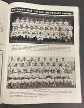 Load image into Gallery viewer, 1961 Vintage MLB Baseball World Series Program Cincinnati Reds New York Yankees