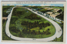 Load image into Gallery viewer, Circa 1910 Indy 500 Postcard Indianapolis Motor Speedway - Greatest Race Course
