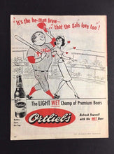 Load image into Gallery viewer, 1959 Opening Day Baseball Program Philadelphia Phillies Cincinnati Reds MLB Vtg