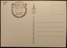 Load image into Gallery viewer, 1980 Summer Olympics Boxing Unused Ticket + Postcard Moscow Russia Vintage