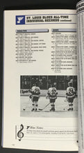 Load image into Gallery viewer, 1989-90 St. Louis Blues NHL Hockey Media Guide Photo Book Vintage Brett Hull
