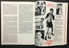Load image into Gallery viewer, 1984 Boxing Champion Young Corbett III Souvenir Program Boxer Magazine