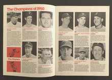 Load image into Gallery viewer, 1975 Philadelphia Phillies The Whiz Kid Silver Anniversary Vintage MLB Program