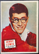 Load image into Gallery viewer, 1957 Topps Hit Stars Trading Card Jerry Lewis #86 Non Sports Vintage