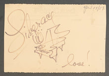 Load image into Gallery viewer, Liberace Signed Black & White Post Card Autographed Postcard JSA COA