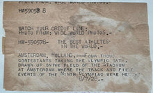 Load image into Gallery viewer, 1928 Amsterdam Summer Olympics Opening Ceremonies Type 1 Photo LOA Historical
