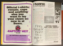 Load image into Gallery viewer, 1996 Skydome NBA 50th Anniversary Program Toronto Raptors vs New York Knicks
