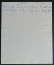 Load image into Gallery viewer, 1945 / 1946 Season USHL Kansas City Pla-Mors Jack Jackson Photo Hockey Vintage