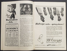 Load image into Gallery viewer, 1951 Maple Leaf Gardens NHL Program Leafs Rangers Signed Lineup John McCormack
