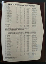 Load image into Gallery viewer, October 13th 1979 Gretzky Messier 1st NHL Game In Edmonton Hockey Program Oilers