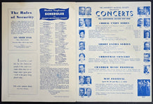 Load image into Gallery viewer, 1947 NCAA Football University of Michigan Wolverines Program Homecoming Game