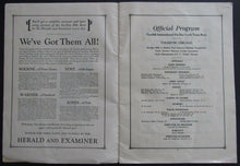 Load image into Gallery viewer, 1925 Chicago Coliseum Twelfth 6 Day Bike Race Program Fred & Willie Spencer