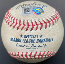 Load image into Gallery viewer, 2021 MLB Game Used Baseball Baltimore Orioles v Toronto Blue Jays Hyun Jin Ryu