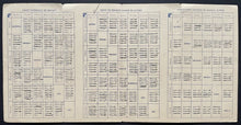 Load image into Gallery viewer, 1951 NHL Hockey Schedule Quebec Jr + Senior League Vintage Sports Sked