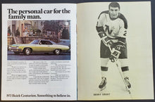 Load image into Gallery viewer, 1972 Detroit Olympia NHL Program Red Wings - Minnesota North Stars Marcel Dionne