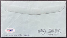 Load image into Gallery viewer, 1979 Yogi Berra Phil Rizzuto Signed Cachet Seattle New York Yankees MLB PSA