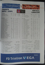 Load image into Gallery viewer, 1999 ACC NHL Hockey Toronto Maple Leafs 1st Game Program Signed Sullivan Valk +