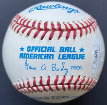 Load image into Gallery viewer, Jim Abbott Signed Official MLB Baseball Autographed JSA COA Angels Yankees