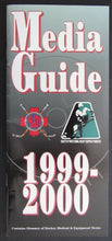 Load image into Gallery viewer, 1999-2000 Season Professional Hockey Trainers Media Guide Medical Terms