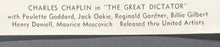 Load image into Gallery viewer, 1940 Type 1 Photo Charlie Chaplin in The Great Dictator Actor Celebrity VTG LOA