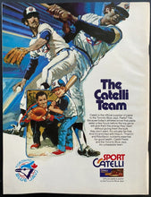 Load image into Gallery viewer, 1981 Vintage MLB Baseball Program Toronto Blue Jays Home Opener New York Yankees
