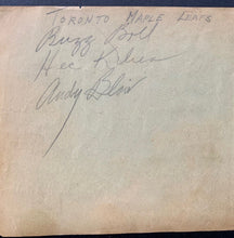 Load image into Gallery viewer, 1933-34 Detroit Red Wings Team Signed Sheet x18 Autographed Cooney Weiland JSA