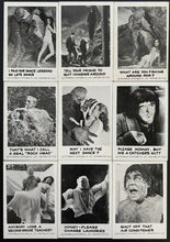 Load image into Gallery viewer, 1961 Full Set 72 Spook Stories Leaf Trading Cards Vtg Horror Movie Memorabilia