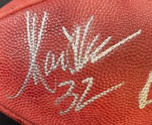 Load image into Gallery viewer, Bo Jackson Marcus Allen Oakland Raiders Signed Football Fanatics NFL HOF