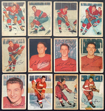Load image into Gallery viewer, 1953/54 Parkhurst NHL Hockey Card Complete Full Set Graded x3 Beliveau Howe KSA
