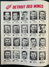Load image into Gallery viewer, 1966 Detroit Olympia Game 3 Stanley Cup Finals NHL Hockey Program + Ticket