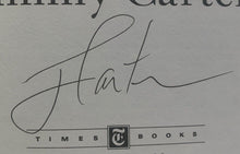 Load image into Gallery viewer, 1997 Signed President Jimmy Carter Sources Of Strength Hardcover Book JSA Auto
