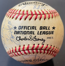 Load image into Gallery viewer, 1986 Pittsburgh Pirates Team Signed Baseball x18 Autographed Barry Bonds MLB LOA