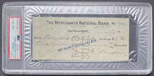 Load image into Gallery viewer, 1913 Jack London Autographed Cheque Signed White Fang Author PSA NM-MT 8
