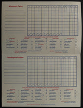 Load image into Gallery viewer, 1977 MLB Baseball Hall of Fame Induction Program + Game Ticket + Scorecard HOF