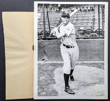Load image into Gallery viewer, 1939 Bill Dickey Type 1 Black & White Photo New York Yankees MLB Baseball VTG
