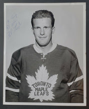 Load image into Gallery viewer, NHL Toronto Maple Leafs Kent Douglas Autographed Photo - Torchy Schell JSA
