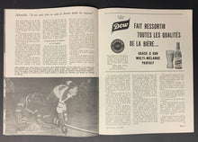 Load image into Gallery viewer, Jean Beliveau + Bernie Geoffrion Autographed 1961 Sport Revue Canadiens JSA COA