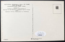 Load image into Gallery viewer, Don Drysdale Signed Hall Of Fame Plaque Autographed Postcard LA Dodgers MLB JSA