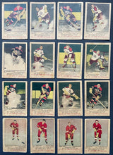 Load image into Gallery viewer, 1951-52 Parkhurst Hockey Cards Full Set NHL Howe Sawchuk Richard Rookie RC KSA
