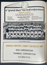 Load image into Gallery viewer, 1971 NLCS Games 3-4 Pittsburgh Pirates San Francisco Giants Program MLB Baseball