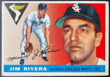 Load image into Gallery viewer, 1955 Topps Baseball #58 Jim Rivera Chicago White Sox Vintage MLB Card