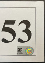 Load image into Gallery viewer, Felix Doubront Oakland Athletics Game-Used Cardstock Locker Name Plate MLB Holo