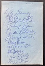 Load image into Gallery viewer, 1960s Jackie Robinson Autographed Signed x11 Sports Album Page MLB JSA LOA