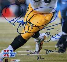 Load image into Gallery viewer, Jerome Bettis Pittsburgh Steelers Super Bowl XL Autographed Photo Football NFL