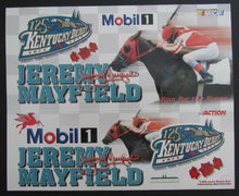 Load image into Gallery viewer, 1999 125th Kentucky Derby / NASCAR Promotion Advertising Item - Jeremy Mayfield