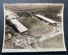 Load image into Gallery viewer, 1924 Paris Summer Olympics Soccer Stadium B&W Type 1 Photo LOA VTG Historical