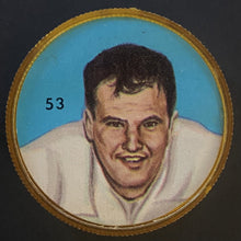 Load image into Gallery viewer, 1963 Nalley's Potato Chips CFL Football Token Plastic Coin #53 Gino Denobile