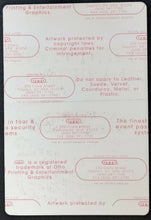 Load image into Gallery viewer, 1993 Madonna Girlie Show Concert Working Personnel Access Pass Music Vintage