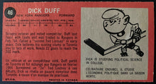 Load image into Gallery viewer, 1964-65 Vintage New York Rangers Dick Duff Topps Tallboy NHL Hockey Card